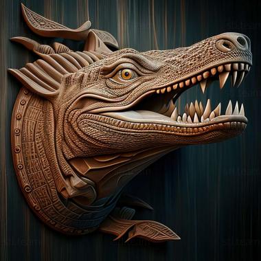 3D model Dongusuchus (STL)